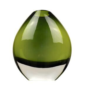 Vintage Partylite Rainforest Renewal Reed Diffuser 6" Hand Blown Art Glass Vase